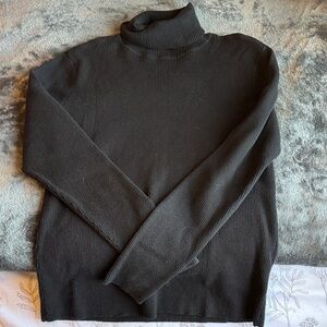 Women’s Black Turtleneck Sweater